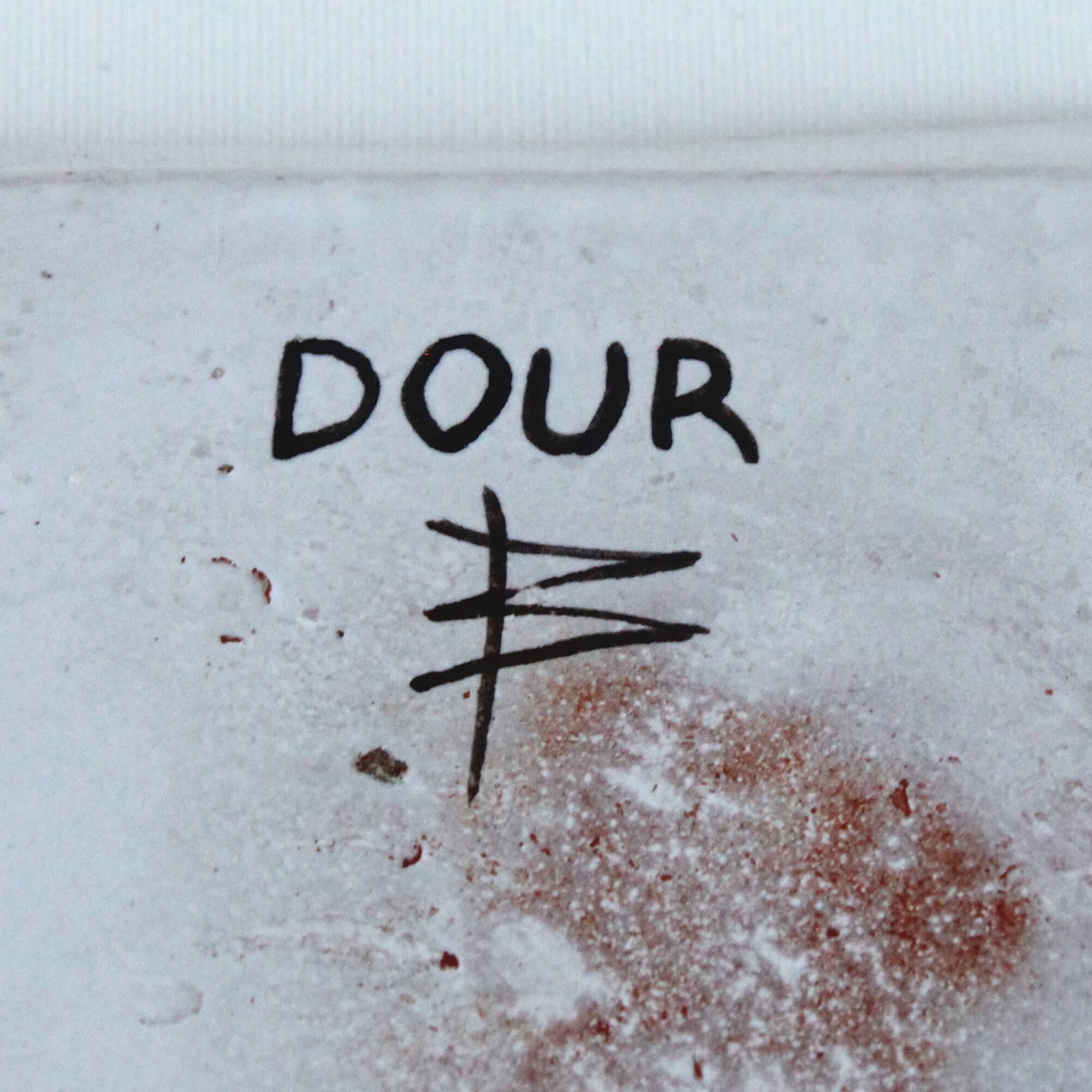 Vintage decorative dish with fish decoration - Dour - Forces Murales