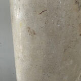 Vintage travertine column from the 70s-80s