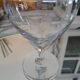 6 verres à vin gravés style bistro en verre soufflé