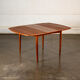 Table en teck rallonge papillon