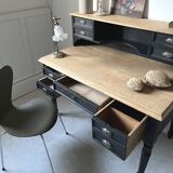 Louis-Philippe oak desk