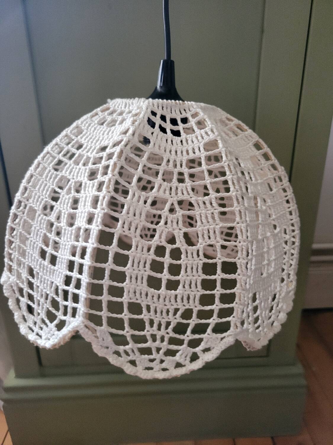 Suspension en crochet