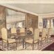 Painting decorative art interior architecture 30-50s