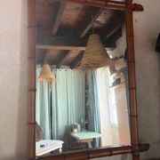 Miroir ancien Bambou