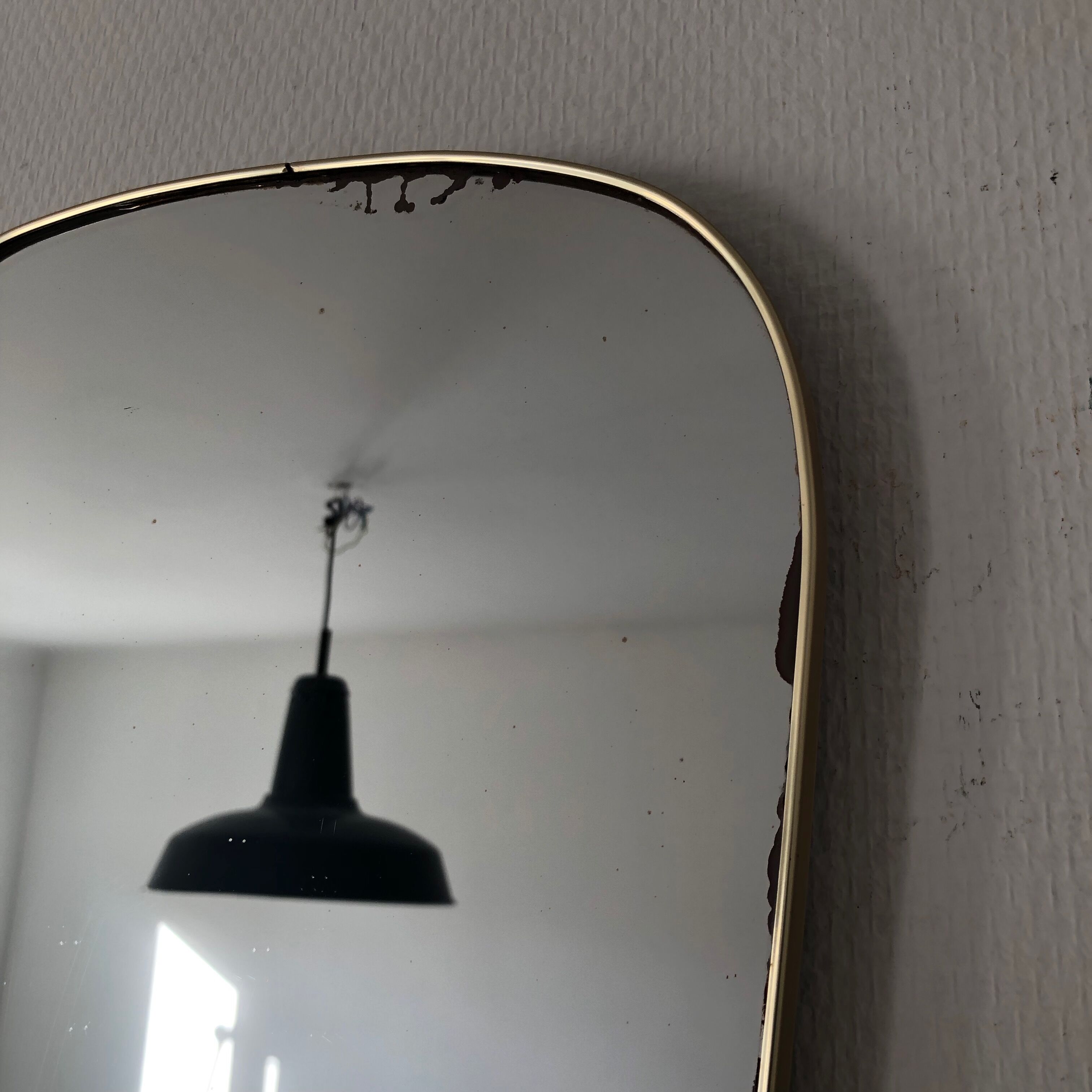 Mirror mirror vintage 1960 49x27cm