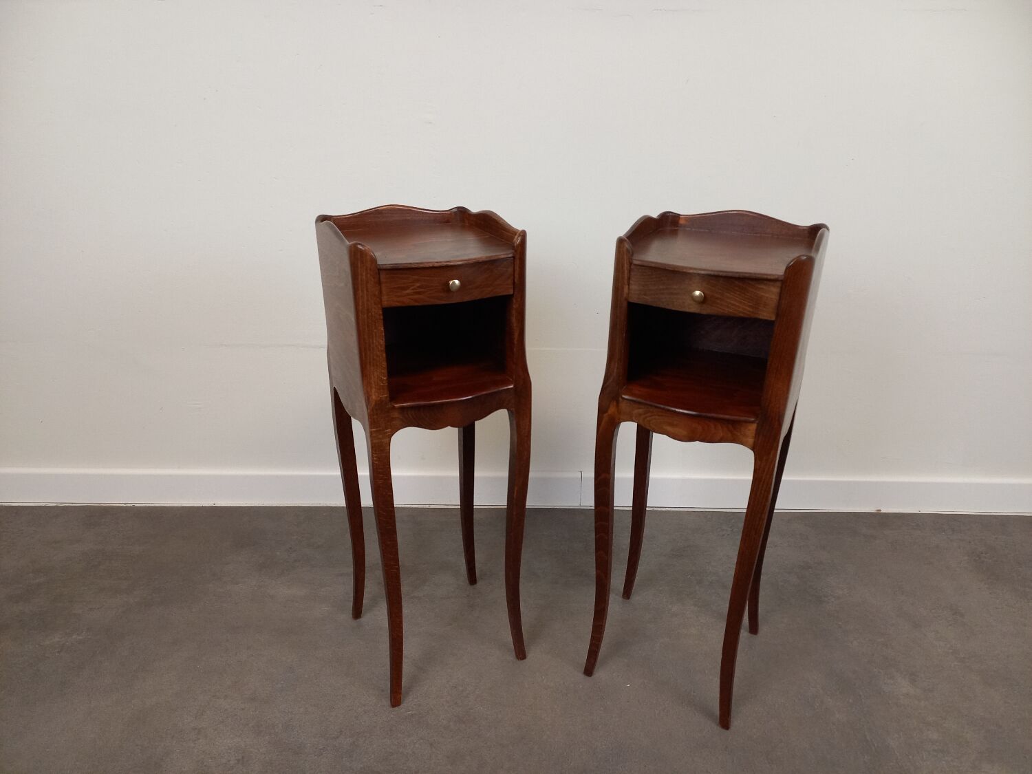 Pair of Louis XV style bedside tables