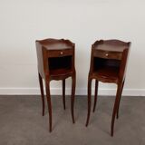 Pair of Louis XV style bedside tables