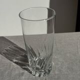 Set of 6 glass orangeade glasses H14.5 D7