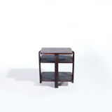 Modernist art deco mahogany side table 1940