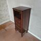 Antique 4-drawer entryway chest of drawers and retractable shelf