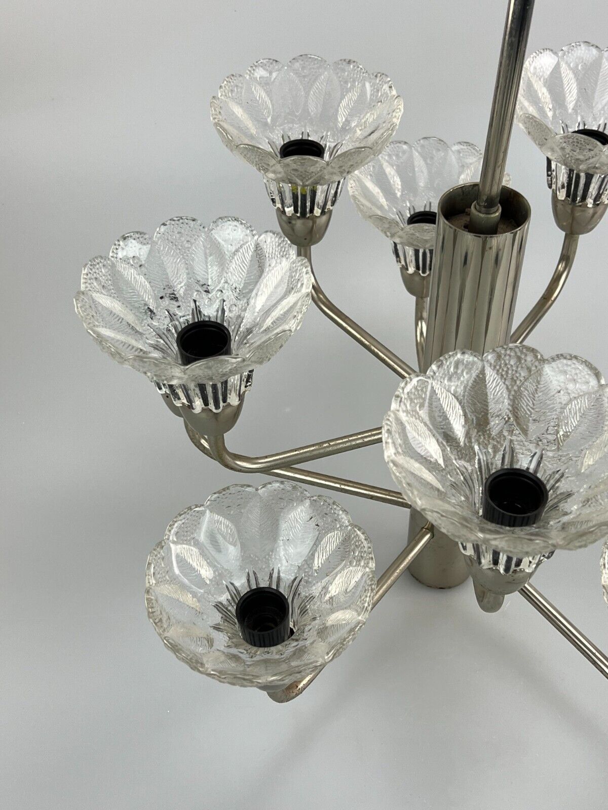 60s 70s chandelier glass space age design