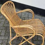 Vintage Belle 8 Rattan ArmChair