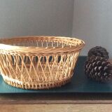 Vintage wicker basket