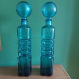 Pair of vintage 70's bottles