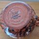 Brown ceramic teapot Sarreguemines model Mary Digoin
