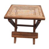 Folding stool cannage