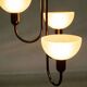 Suspension style Memphis 1960s, adjustable vintage lamp.