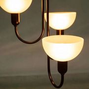 Suspension style Memphis années 60, lampe vintage réglable