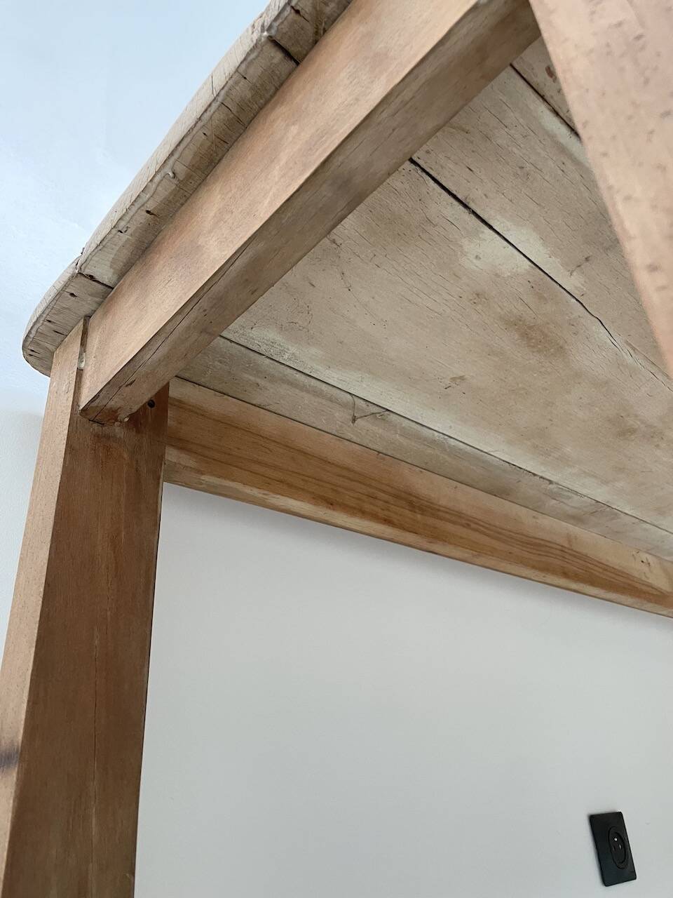 Oak console farm table 3m