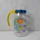 Vintage 70s flower decanter