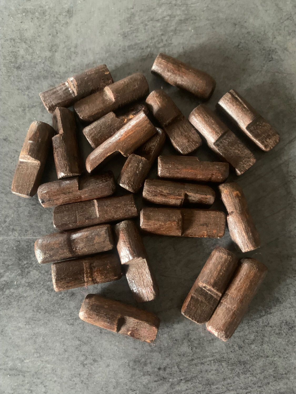 Art Deco corner bookcase