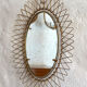 Transformable golden mirror  27x34cm