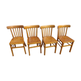 Set de 4 chaises bistrot