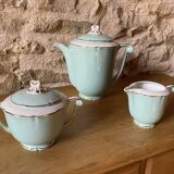 Coffee service - Céranord, Saint-Amand, Trianon model, 1970s