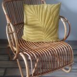 Rattan armchair