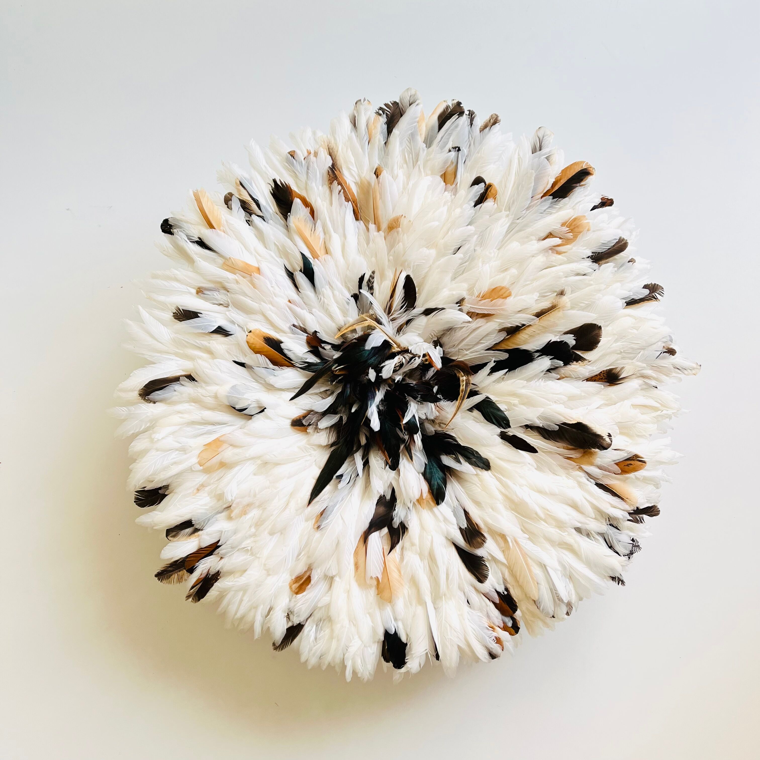 Juju Hat blanc moucheté 65 cm
