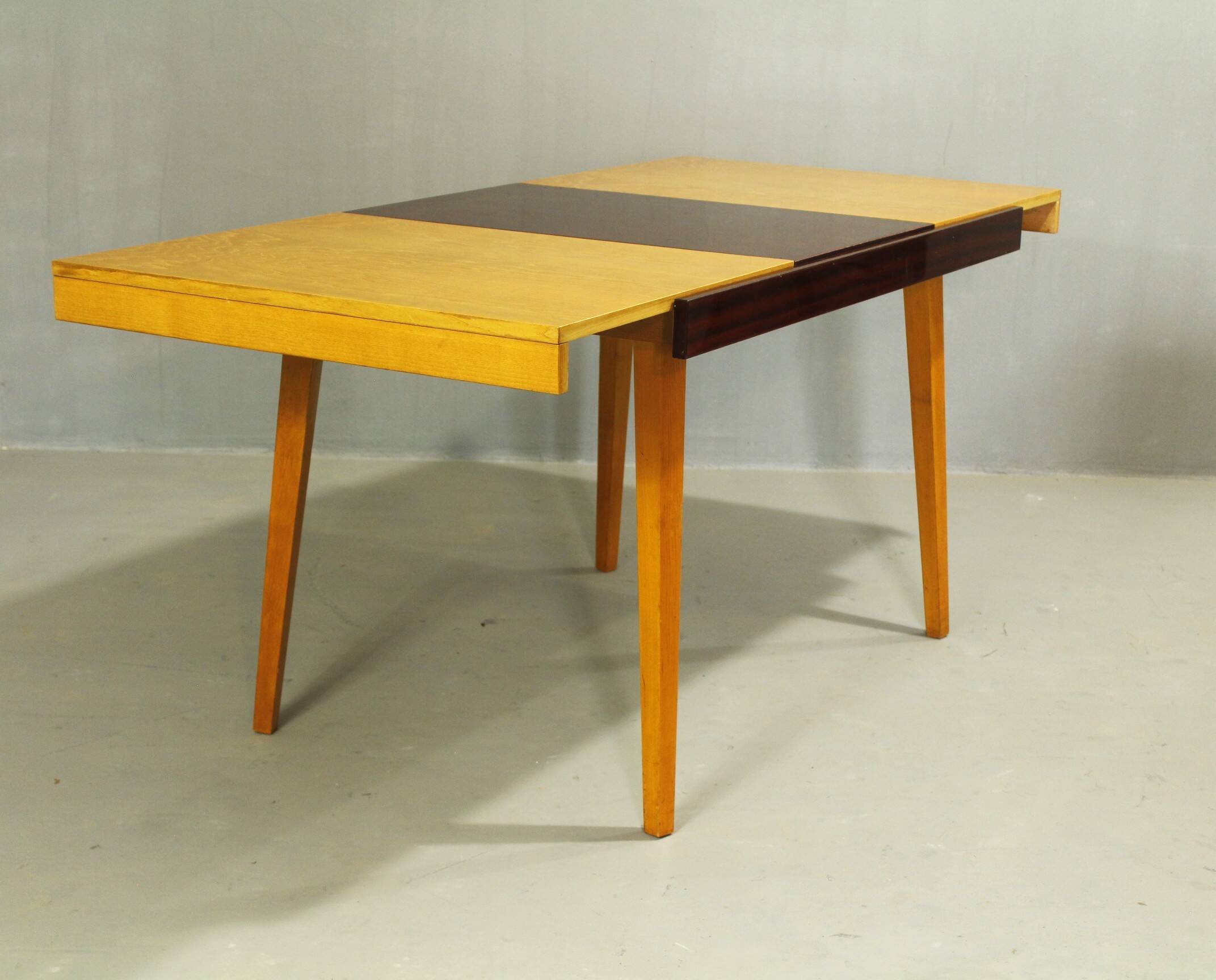 Table à manger extensible vintage Jitona, 1960
