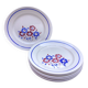 8 K & G Lunéville Sylvain pattern dinner plates