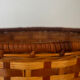 Vintage wicker basket or paper bin