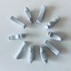 10 antique ceramic knife holders