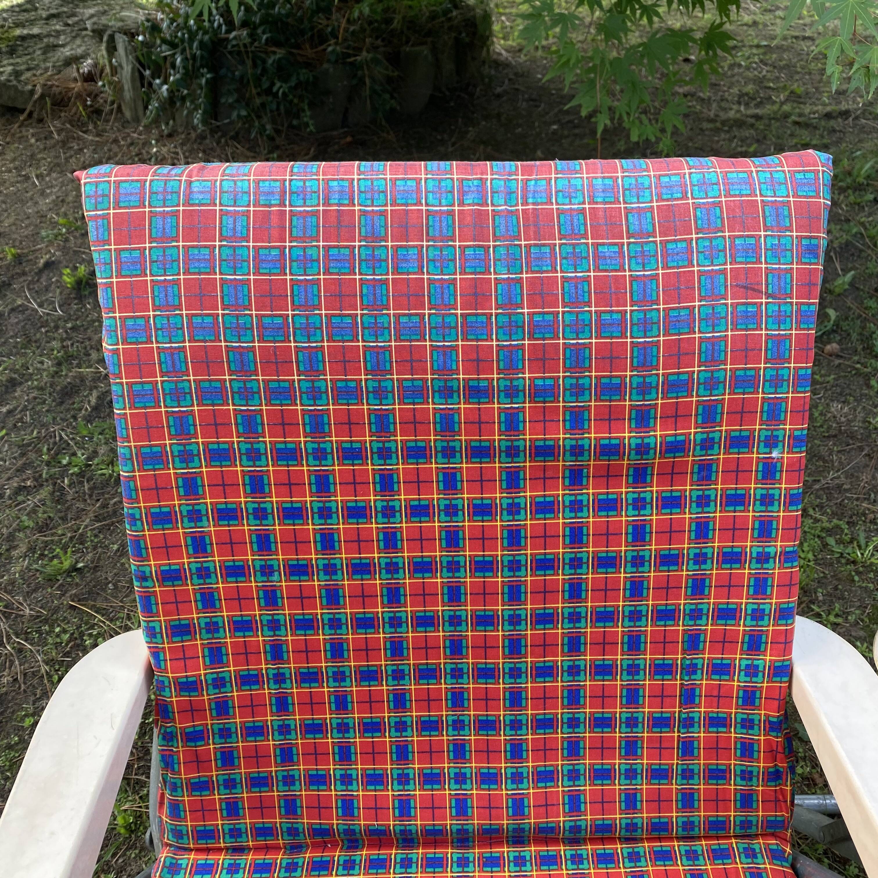 Pair of vintage Kettler Germany folding garden armchairs