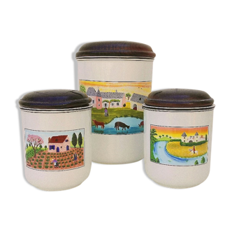 Set of three spice pots Villeroy & Boch Laplau