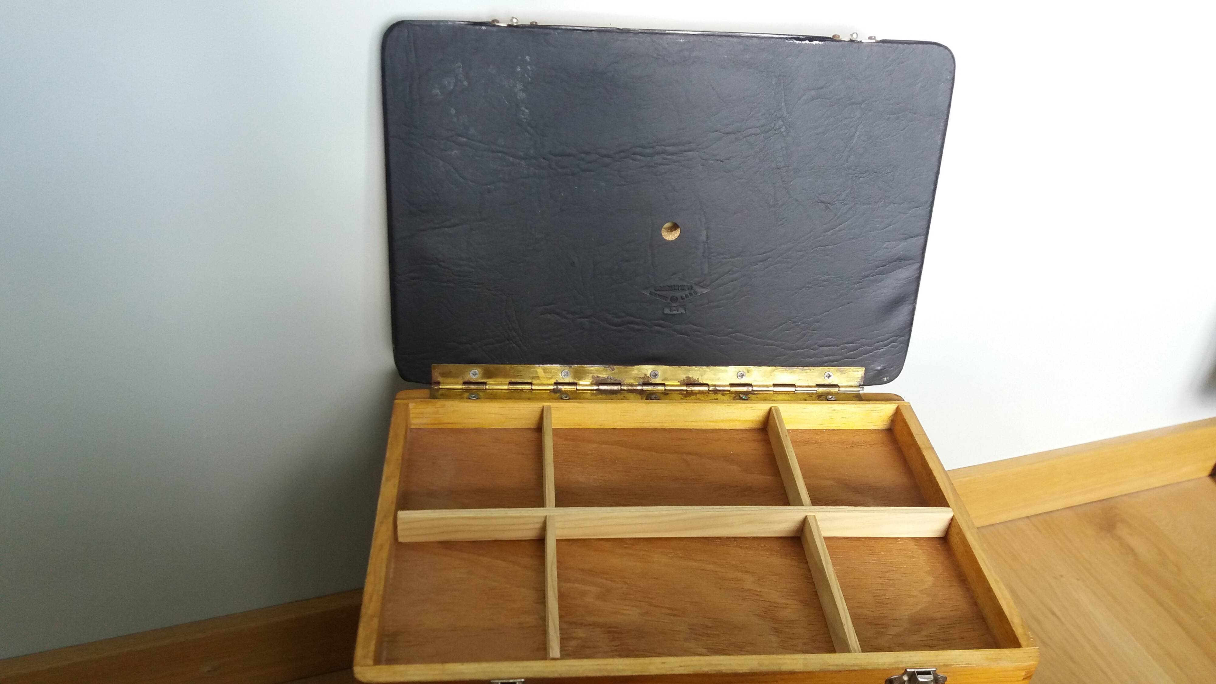 Fisherman's stool storage chest