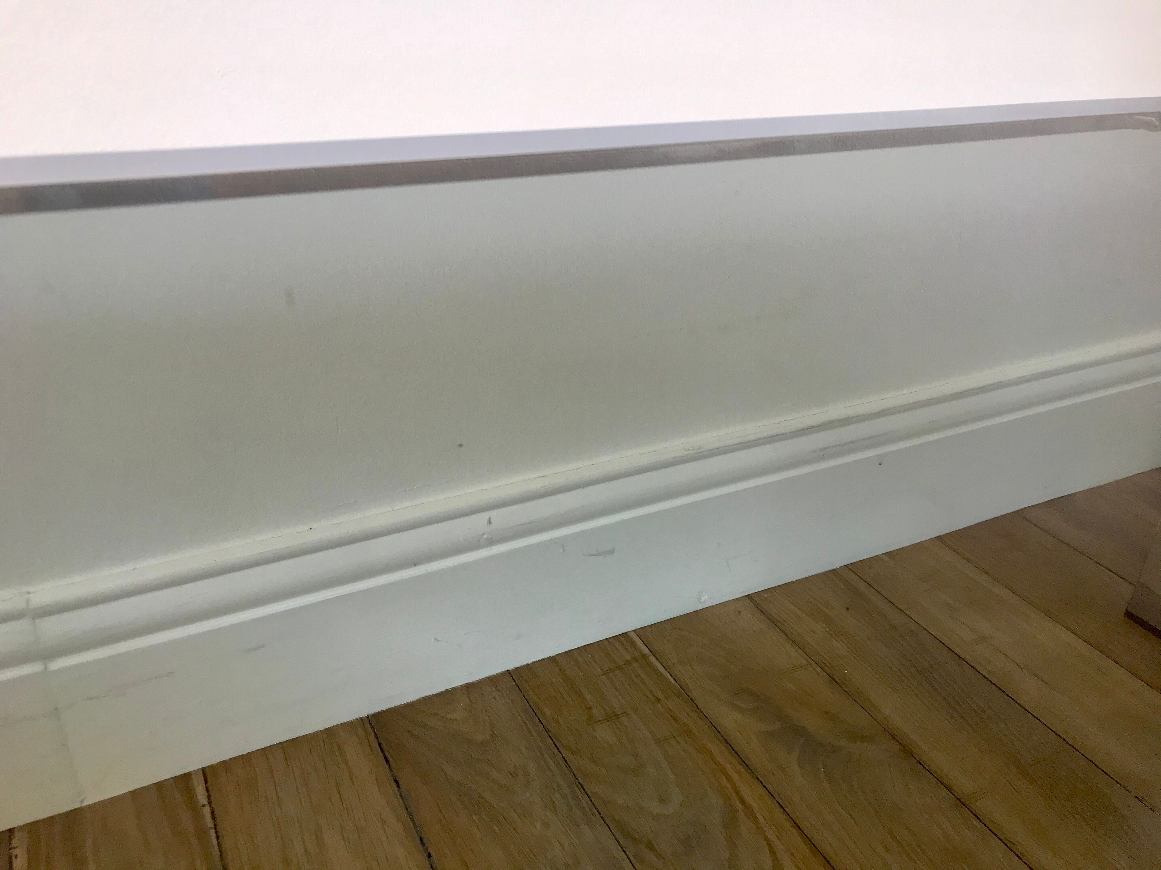 Coffee table in smoked glass and chrome 70s