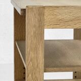Oak Serving Trolley attributed to Guillerme and Chambron