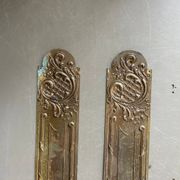 2 plaques de propreté anciennes - 53cm - Ref 1338