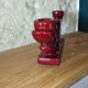 Ceramic slipware candlestick