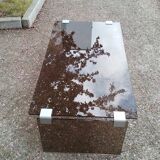 Table en verre