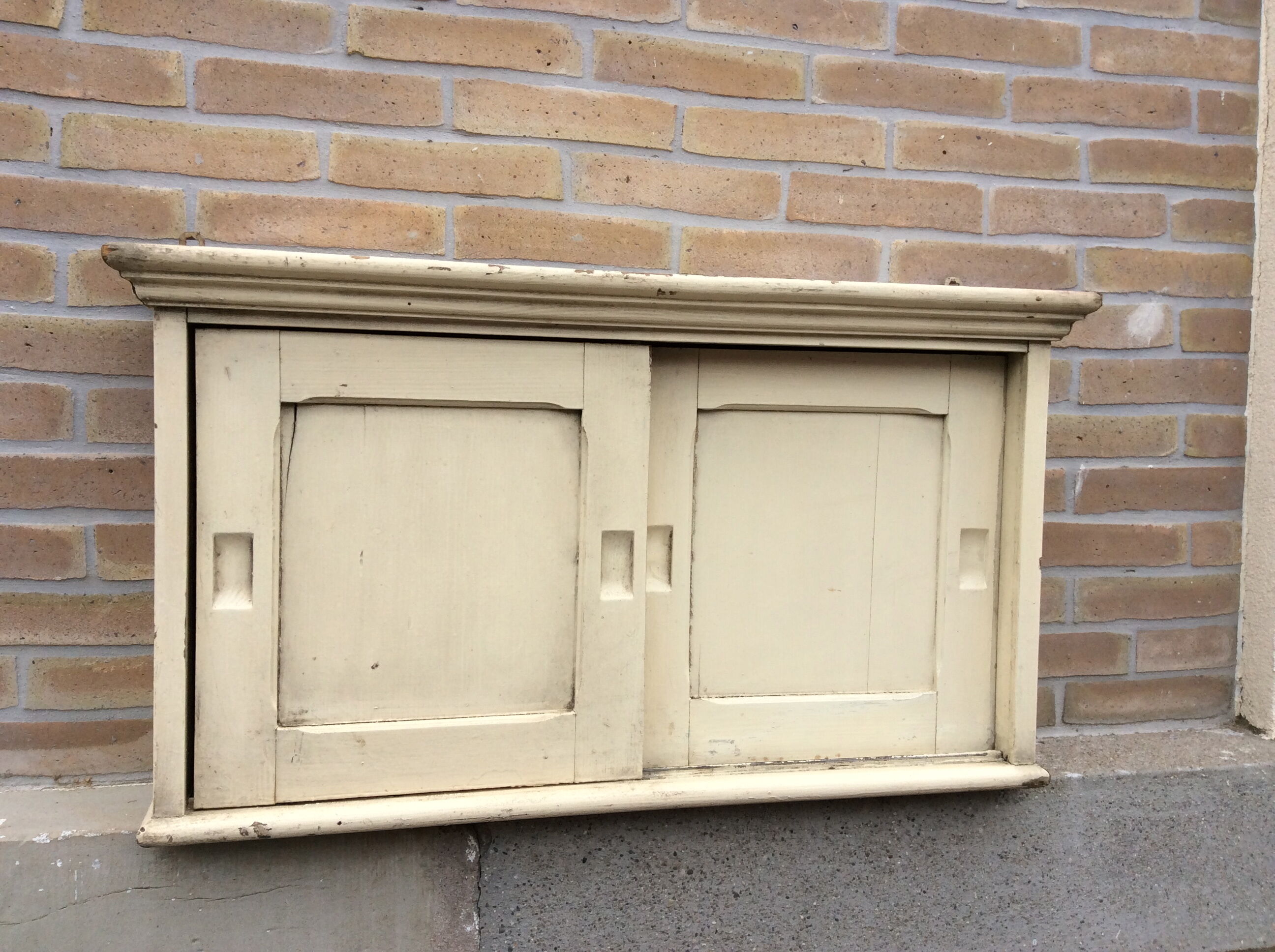 Vintage medical wall cabinet