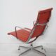 Eames Lounge chair EA116 red leather