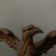 Three bronze eagles Napoleon III 19th century golden patina