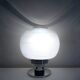 Vintage Table Lamp • Steel & Glass • Murano • Space Age • 1970