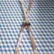 Pair of vintage wooden skis