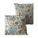 Two blue cushions