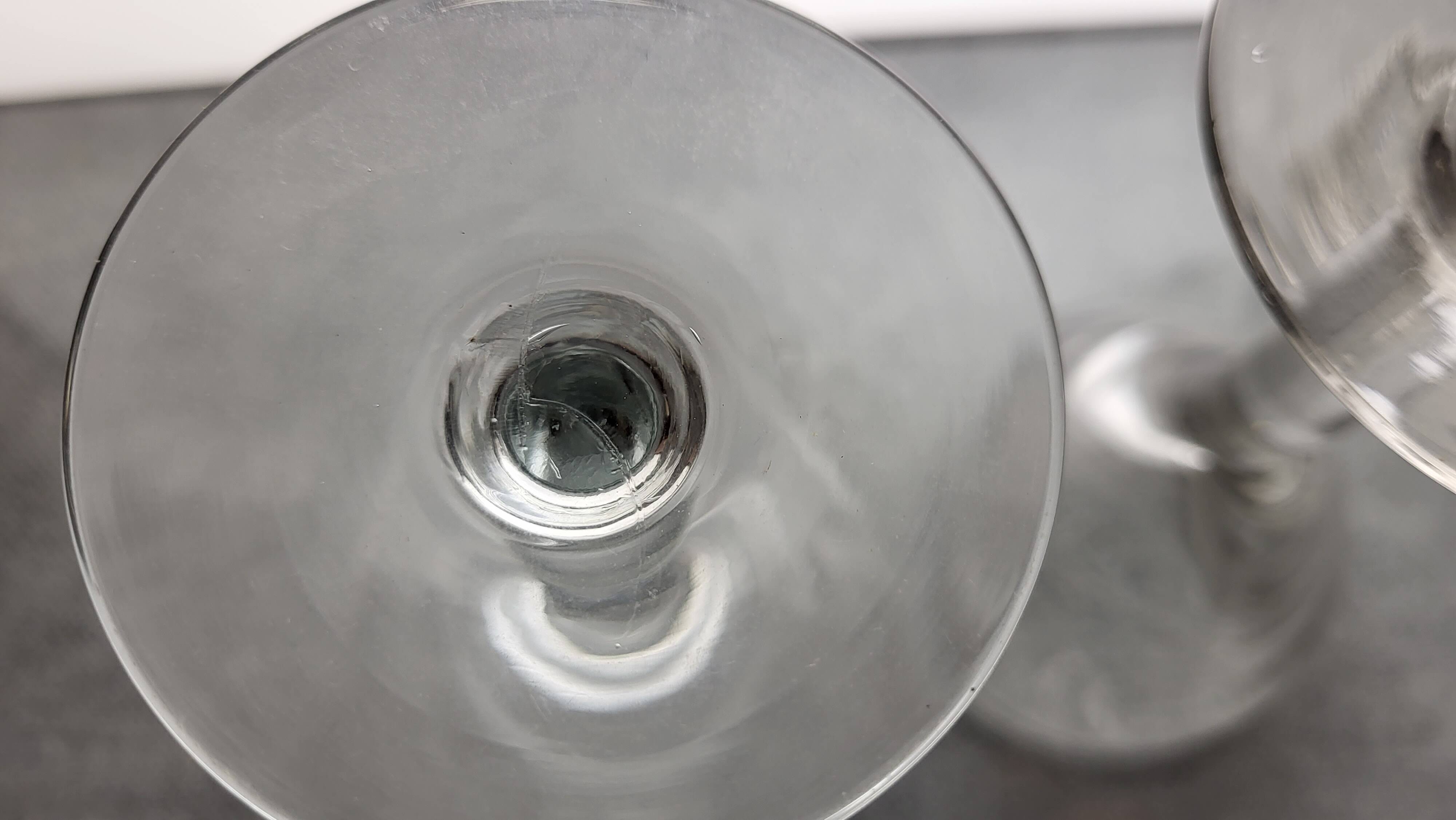 6 bistro glasses Late 19th Early 20th