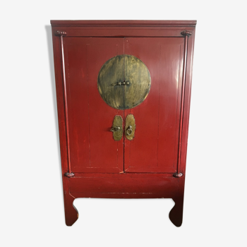 Armoire chinoise rouge